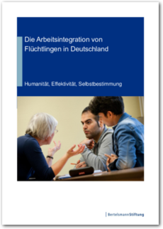 Cover Die Arbeitsintegration von Flüchtlingen in Deutschland