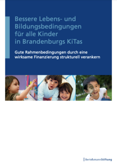 Cover Projektskizze: Bessere Lebens- und Bildungsbedingungen für alle Kinder in Brandenburg KiTas