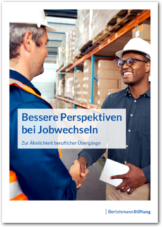 Cover Bessere Perspektiven bei Jobwechseln - Zur Ähnlichkeit beruflicher Übergänge