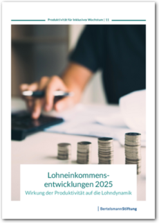 Cover Lohneinkommensentwicklung 2025