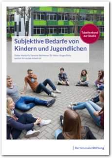 Cover Subjektive Bedarfe von Kindern und Jugendlichen – Tabellenband zur Studie
