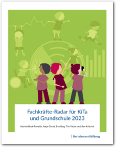 Cover Fachkräfte-Radar für KiTa und Grundschule 2023