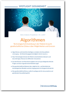 Cover SPOTLIGHT Gesundheit: Algorithmen