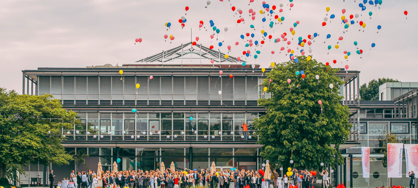Bertelsmann Stiftung beim Sommerfest in 2017