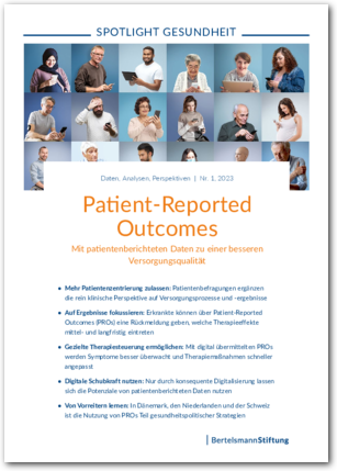SPOTLIGHT GESUNDHEIT: Patient-Reported Outcomes