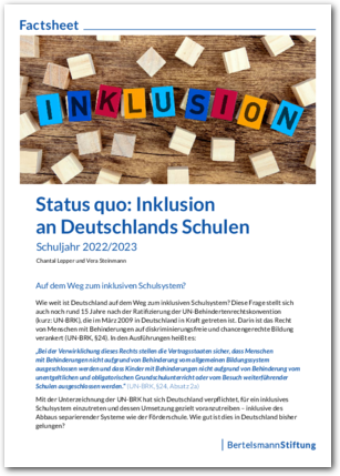 Status quo: Inklusion  an Deutschlands Schulen