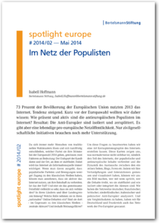 Cover spotlight europe 02/2014: Im Netz der Populisten