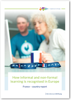 Cover France country report - How informal and non-formal learning is recognised in Europe