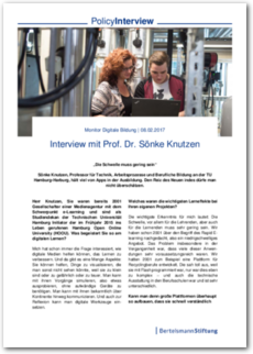 Cover Policy Interview mit Prof. Dr. Sönke Knutzen