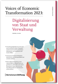 Cover Digitalisierung von Staat und Verwaltung