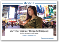 Cover SHORTCUT 8 - Vorreiter digitaler Bürgerbeteiligung