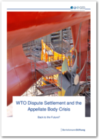 Cover WTO Dispute Settlement and the Appellate Body Crisis