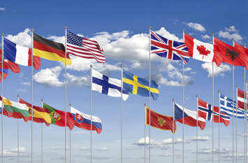 Flags of NATO - North Atlantic Treaty Organization