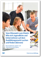 Cover Vom Mismatch zum Match: Wie sich Jugendliche und Unternehmen auf dem Ausbildungsmarkt suchen und finden (können)