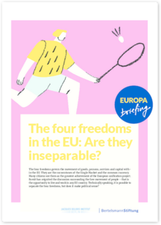 Cover The four freedoms in the EU: Are they inseparable?