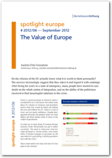 Cover spotlight europe 06/2012: The Value of Europe