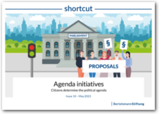 Cover SHORTCUT 10 - Agenda initiatives