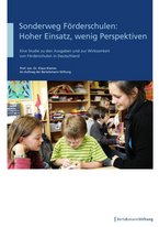 Cover Sonderweg Förderschulen: Hoher Einsatz, wenig Perspektiven