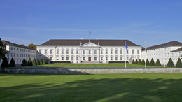 Schloss Bellevue in Berlin, der Amtssitz des Bundespräsidenten.