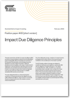 Cover Impact Due Diligence Principles (short version)