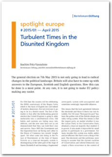 Cover spotlight europe 01/2015: Turbulent Times in the Disunited Kingdom