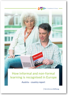 Cover Austria country report - How informal and non-formal learning is recognised in Europe