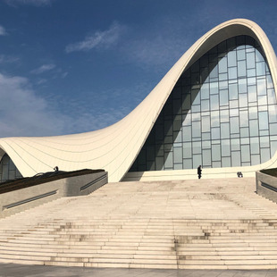 Heydar Aliyev Center in Baku, Azerbaijan.