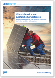 Cover Klima-Jobs erfordern zusätzliche Kompetenzen