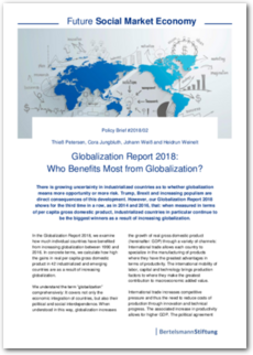 Cover Policy Brief #2018/02: Globalization Report 2018: Who Benefits Most from Globalization?