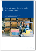 Cover Durchlässiger Arbeitsmarkt durch Zeitarbeit?