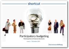 Cover shortcut 6 - Participatory budgeting