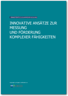 Cover Innovative Ansätze zur Messung und Förderung komplexer Fähigkeiten