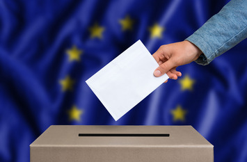 Stimmabgabe bei Europawahl