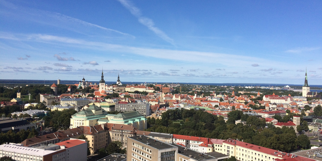 View over Tallinn, capital of Estonia