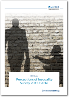 Cover Perceptions of Inequality 2015 / 2016