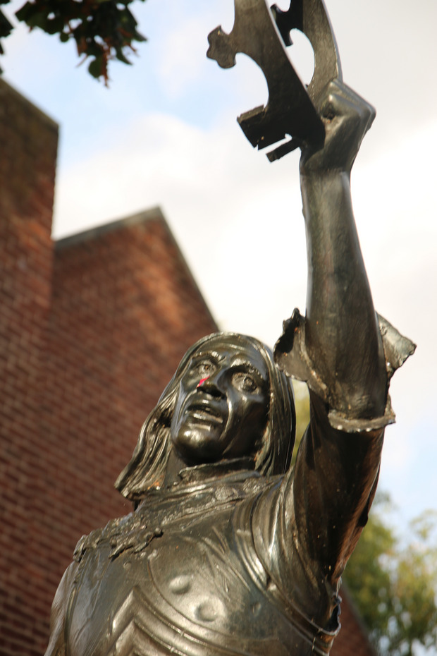 Bronzestatue König Richards III.