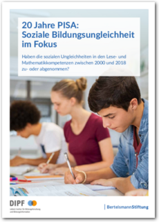 Cover 20 Jahre PISA: Soziale Bildungsungleichheit im Fokus