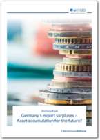 Cover Germany's export surpluses - Asset accumulation for the future?