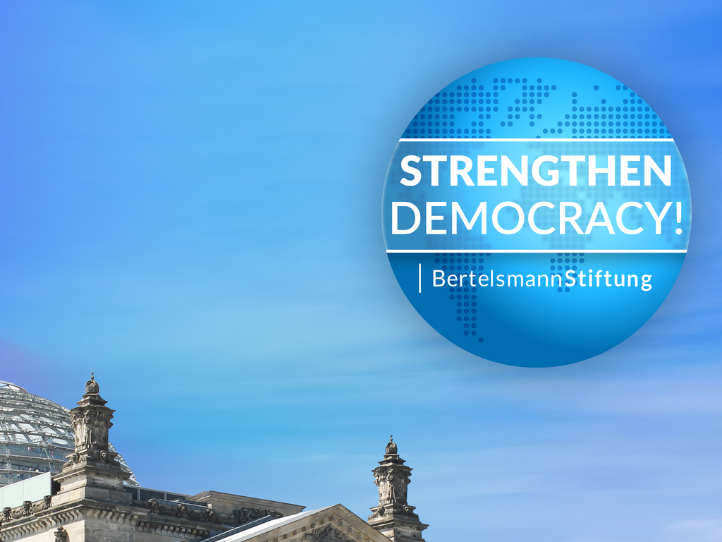 Strengthen democracy