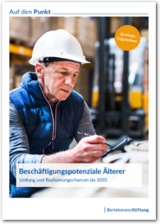 Cover Beschäftigungspotenziale Älterer - Zentrale Ergebnisse